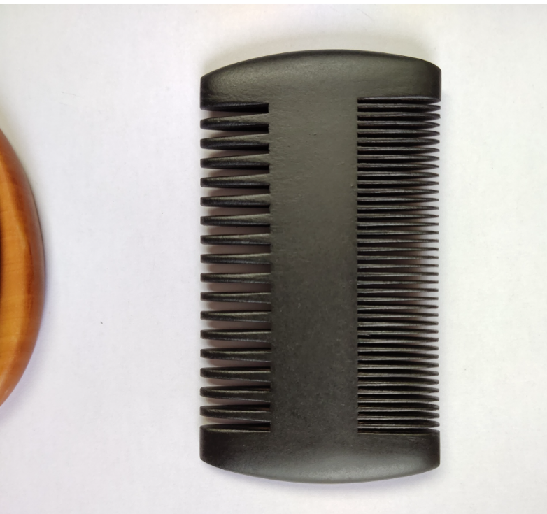 Simple Retro Double-sided Peach And Beech Comb